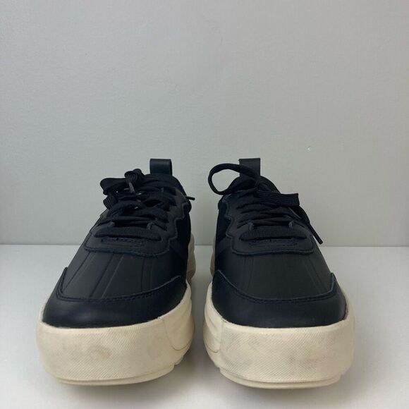 Sorel Women's Ona 503 Everyday Low Top Platform Sneakers Chunky Black Chalk 11 - Picture 3 of 7